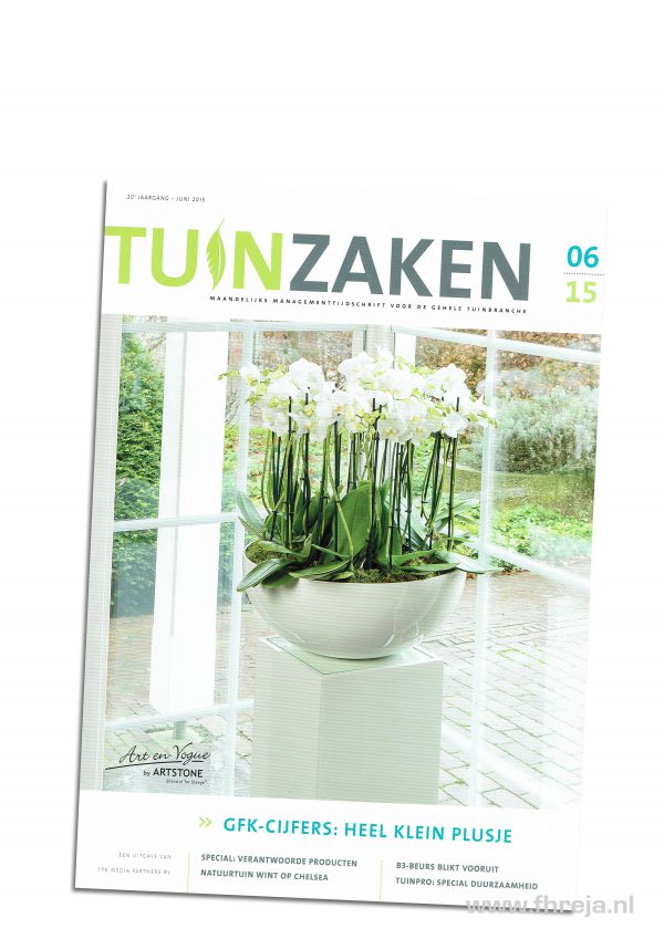 2015-02-Tuinzaken + TuinPro, juni 2015, p. 72-75 - Een tuin voor Vincent a - Fhreja - Ontwerpbureau Groene Leefomgeving
