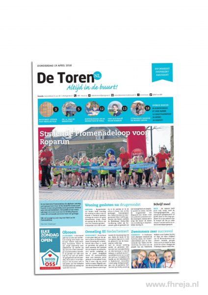 2018-07-De Toren, w. 16, 19 april 2018, p.18 - Zitbankjes - Fhreja - Ontwerpbureau Groene Leefomgeving