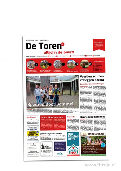 2018-11-De Toren, w. 36, 5 september 2018, p.29 - Leven in de tuin Column - Fhreja - Ontwerpbureau Groene Leefomgeving