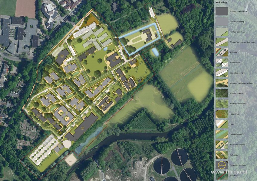 Woonzorgpark Eckartdal - Eindhoven 02 - Fhreja - Ontwerpbureau Groene Leefomgeving - tuinontwerp - planten - 3D - groen en gezondheid